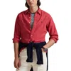 Polo Ralph Lauren Classic Oxford Button-down Shirt In Red
