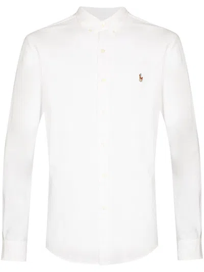 Polo Ralph Lauren 刺绣polo衬衫 In White