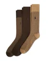 Polo Ralph Lauren Classic Patterns Socks, 3-pack In Multi