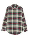 Polo Ralph Lauren Classic Plaid Button-up Shirt With Curved Hem In Multi