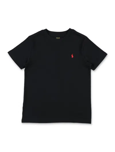 Polo Ralph Lauren Classic Polo For Boys In Black