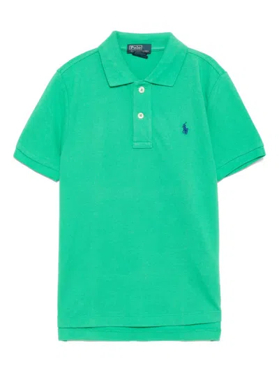 Polo Ralph Lauren Kids' Classic Polo Shirt In Green