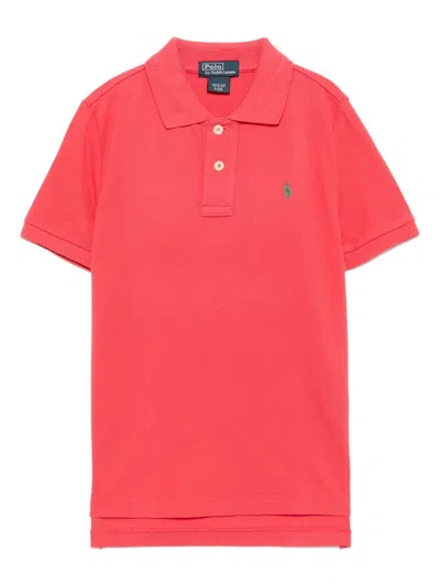 Polo Ralph Lauren Kids' Classic Polo Shirt In Pink