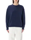 Polo Ralph Lauren Polo Ralph Lauren Cotton Fleece Crewneck Sweatshirt In Blue