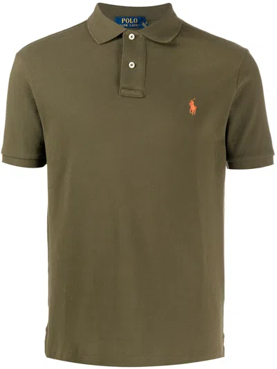 Polo Ralph Lauren Classic Short Sleeve T-shirt For Men In Green