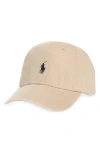 Polo Ralph Lauren Beige Cotton Hat With Logo