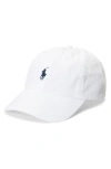 Polo Ralph Lauren Classic Sport Cotton Twill Baseball Cap In Neutral
