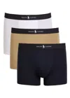 Polo Ralph Lauren Classic Stretch-cotton Trunks In Black