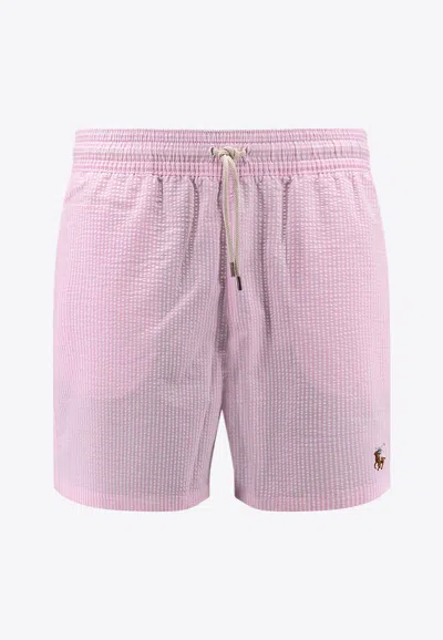 Polo Ralph Lauren Classic Striped Swim Trunk