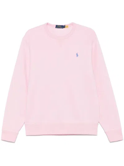 Polo Ralph Lauren Classic Sweatshirt In Pink