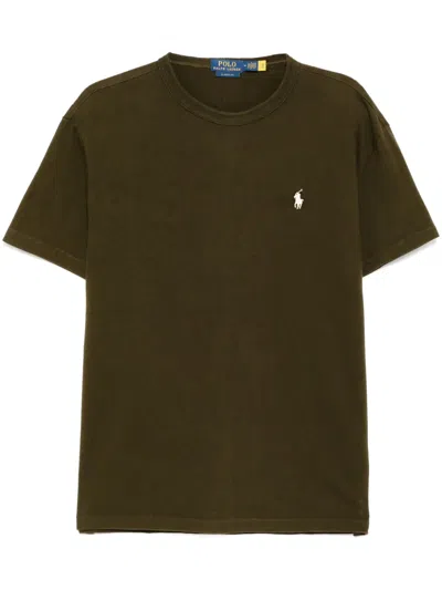Polo Ralph Lauren Klassisches T-shirt In Grün