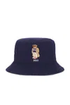 Polo Ralph Lauren Classic Twill Novelty Bear Loft Bucket Hat