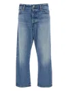 Polo Ralph Lauren Blue Jeans With Five-pocket Design And Logo Patch On The Back