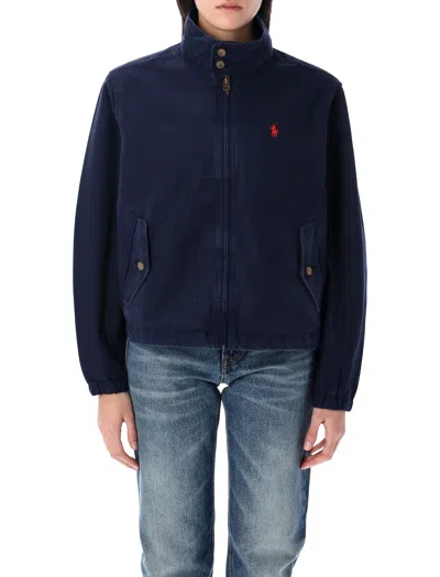 Polo Ralph Lauren Classic Windbreaker Canvas In Blue