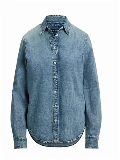 Polo Ralph Lauren Classic-fit Denim Shirt In Blue
