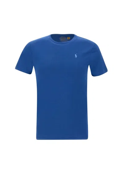 Polo Ralph Lauren Classics Cotton T-shirt In Blue