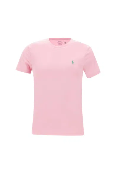 Polo Ralph Lauren Classics Cotton T-shirt In Pink