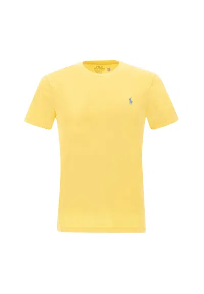 Polo Ralph Lauren Classics Cotton T-shirt In Yellow