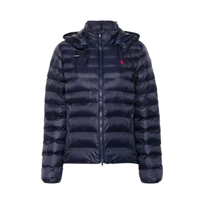 Pre-owned Polo Ralph Lauren Classics Insulated Coat 'navy' | Blue | Women's Size Xs