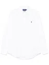 Polo Ralph Lauren Timeless White Shirt With Signature Polo Pony Motif In White