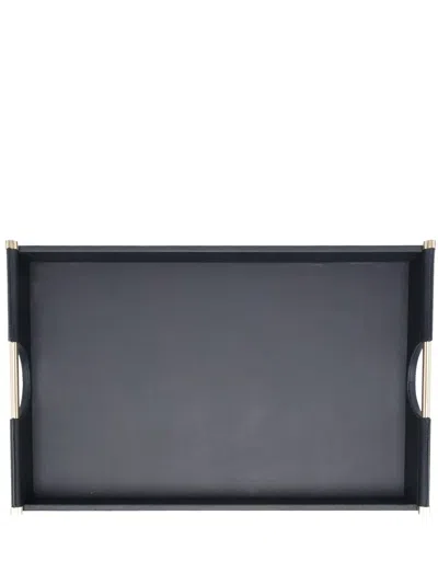 Polo Ralph Lauren Claude Leather Tray In Blue