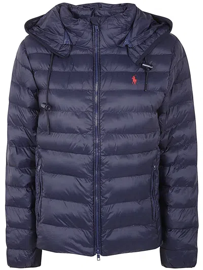 Polo Ralph Lauren Polo-pony-motif Jacket In Navy