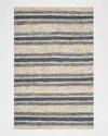 Polo Ralph Lauren Cliff Stripe Hand Knotted Rug In Harbor