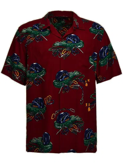 POLO RALPH LAUREN CLIMBING-PRINT SHIRT