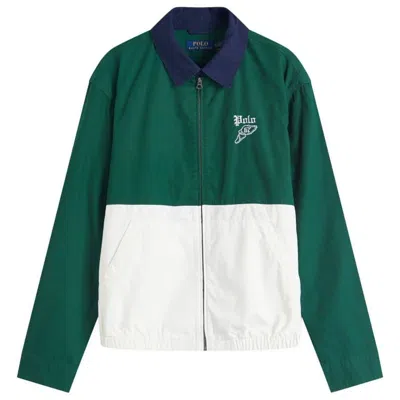 Polo Ralph Lauren Club Bayport Windbreaker Jacket In Green