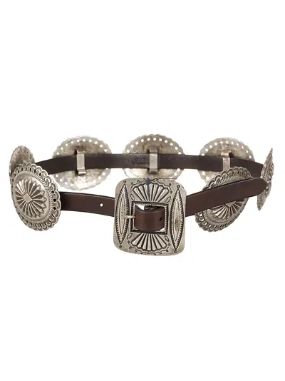 Polo Ralph Lauren Cnc Belt In Brown