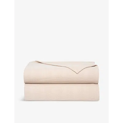 Polo Ralph Lauren Ralph Lauren Home Coastal Conor Organic-cotton Knitted Blanket 275cm X 230cm