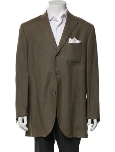 Pre-owned Polo Ralph Lauren Coat In Green