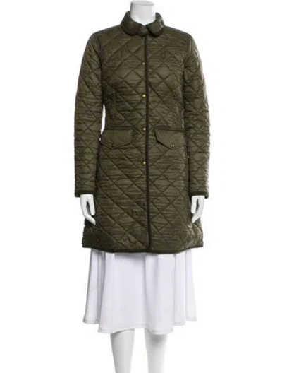 Pre-owned Polo Ralph Lauren Coat In Green