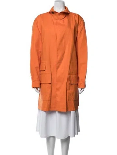 Pre-owned Polo Ralph Lauren Coat In Orange