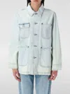 Polo Ralph Lauren Distressed Denim Worker Jacket Pockets