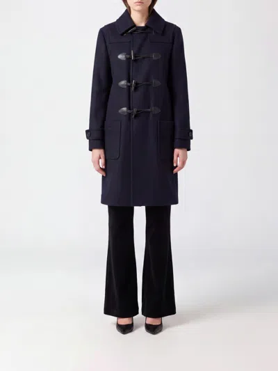 Polo Ralph Lauren Coat Woman Color Black In Blue