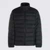 Polo Ralph Lauren The Colden Herringbone Down Jacket In Black