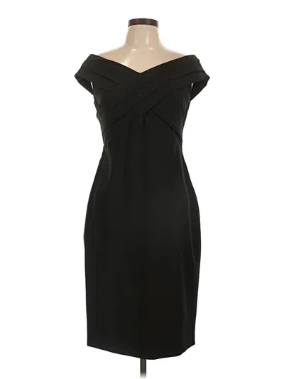 Pre-owned Polo Ralph Lauren Cocktail Dress In Black