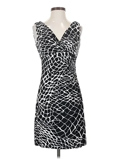 Pre-owned Polo Ralph Lauren Cocktail Dress In Black