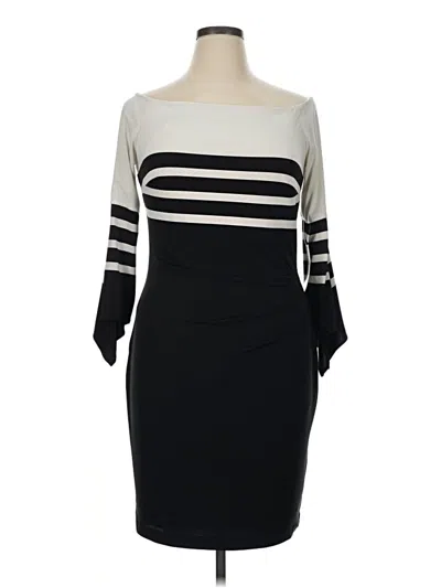 Polo Ralph Lauren Cocktail Dress In Black