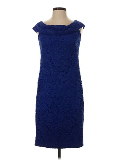 Polo Ralph Lauren Cocktail Dress In Blue