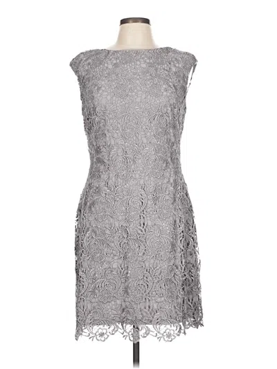 Pre-owned Polo Ralph Lauren Cocktail Dress In Gray
