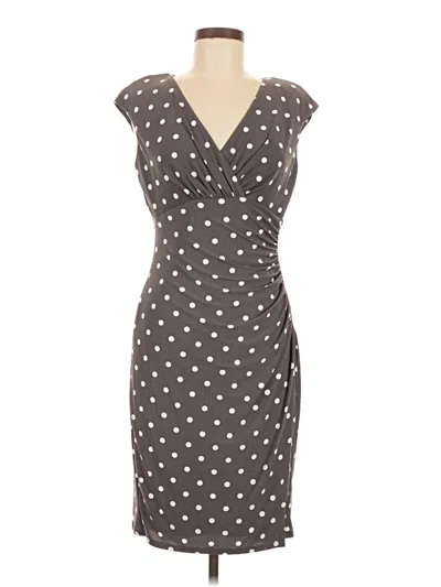 Polo Ralph Lauren Cocktail Dress In Gray