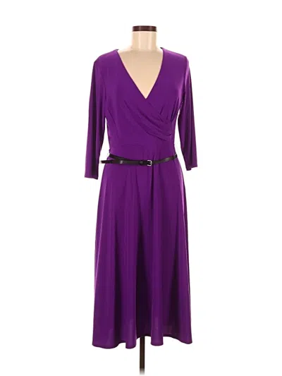Polo Ralph Lauren Cocktail Dress In Purple