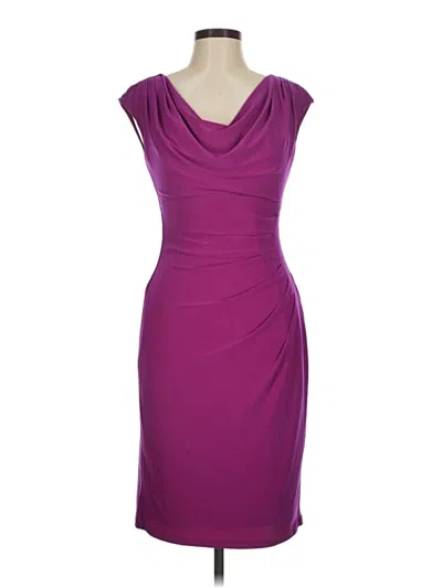 Polo Ralph Lauren Cocktail Dress In Purple
