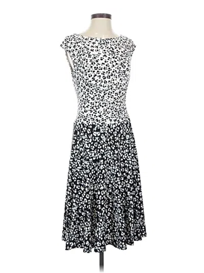 Pre-owned Polo Ralph Lauren Cocktail Dress In Silver