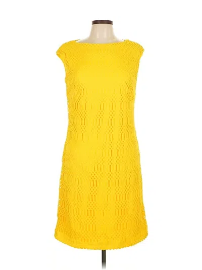 Polo Ralph Lauren Cocktail Dress In Yellow