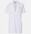 Polo Ralph Lauren Collar Dress Cotton Polo Dress In White