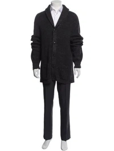 Pre-owned Polo Ralph Lauren Collar Long Sleeve Cardigan In Multicolor