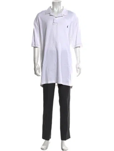 Pre-owned Polo Ralph Lauren Collar Short Sleeve Polo Shirt In Black